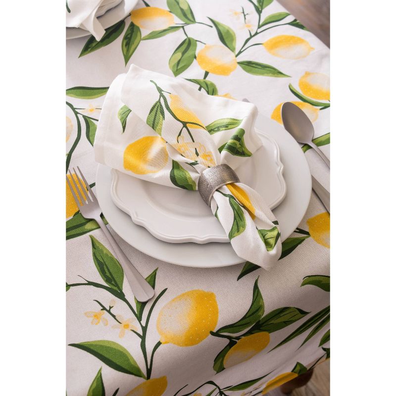 6pk Cotton Lemon Bliss Napkins - Design Imports