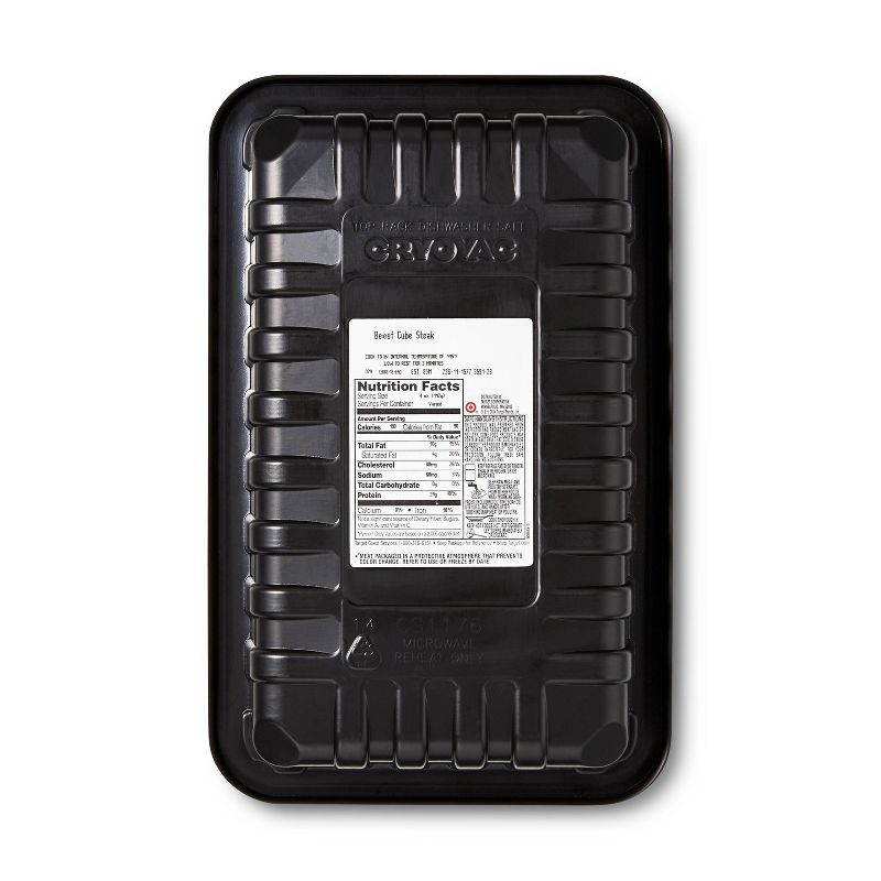 USDA Choice Angus Beef Cube Steak - 0.71-1.18 lbs - price per lb - Good & Gather™