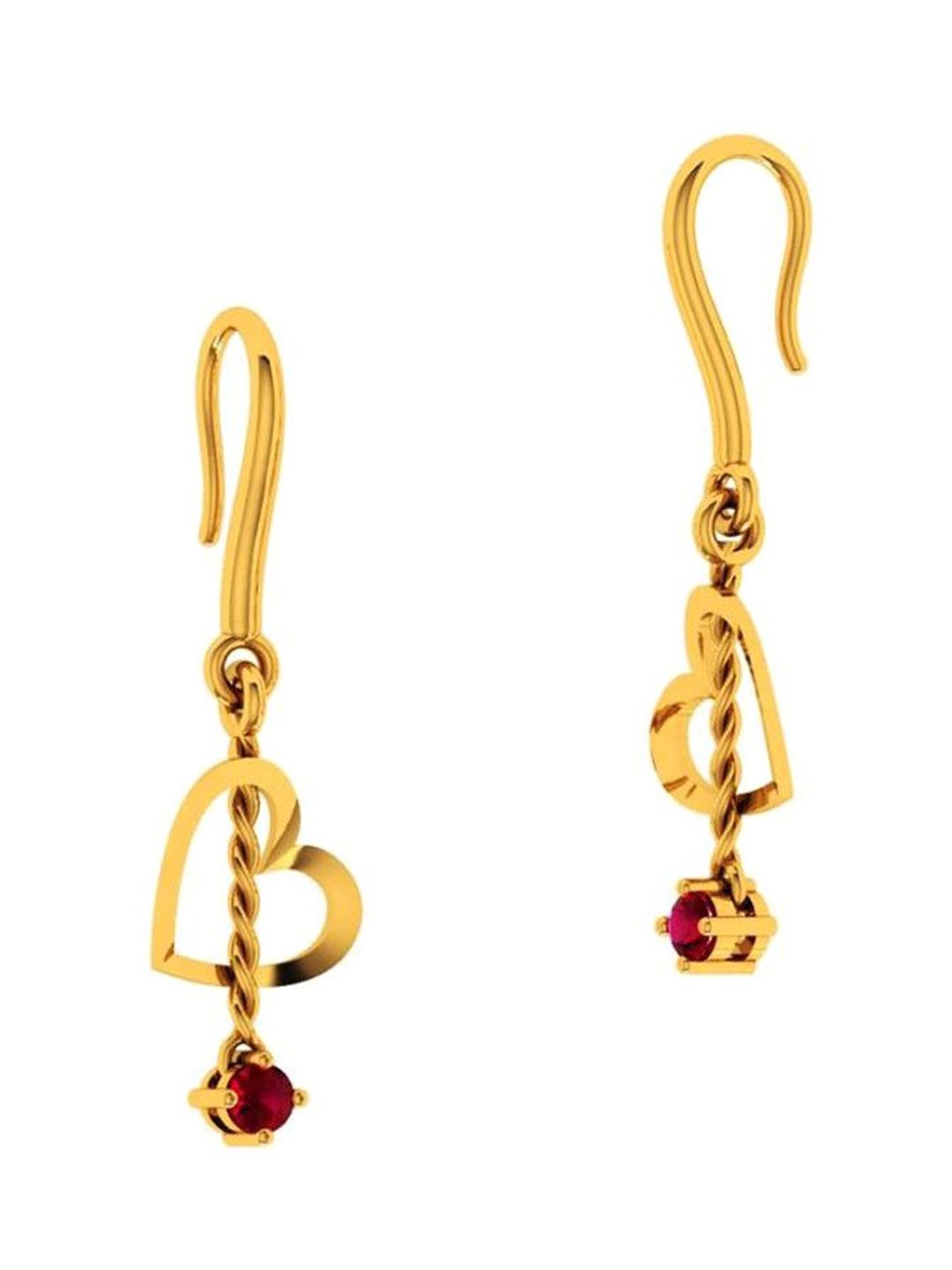 P.C. Chandra Jewellers 18k Gold Earrings for Women