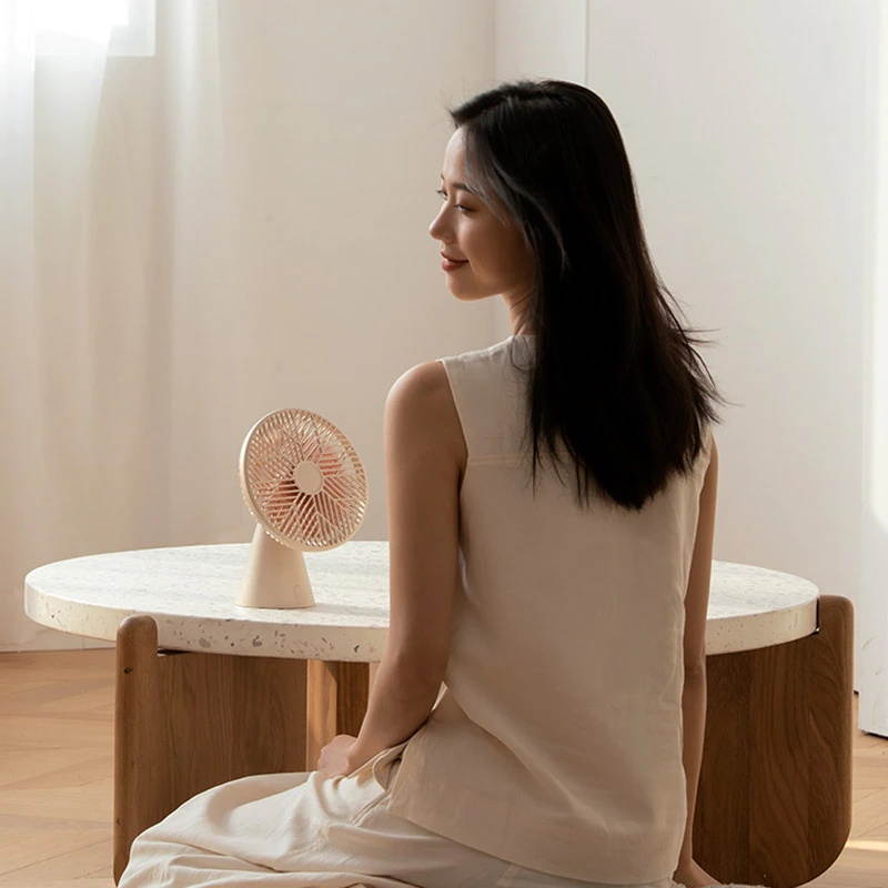 SOTHING Silent Rainforest Fan Desktop Fan Tree Shape Quite Mini Fan Cooler For Home Office