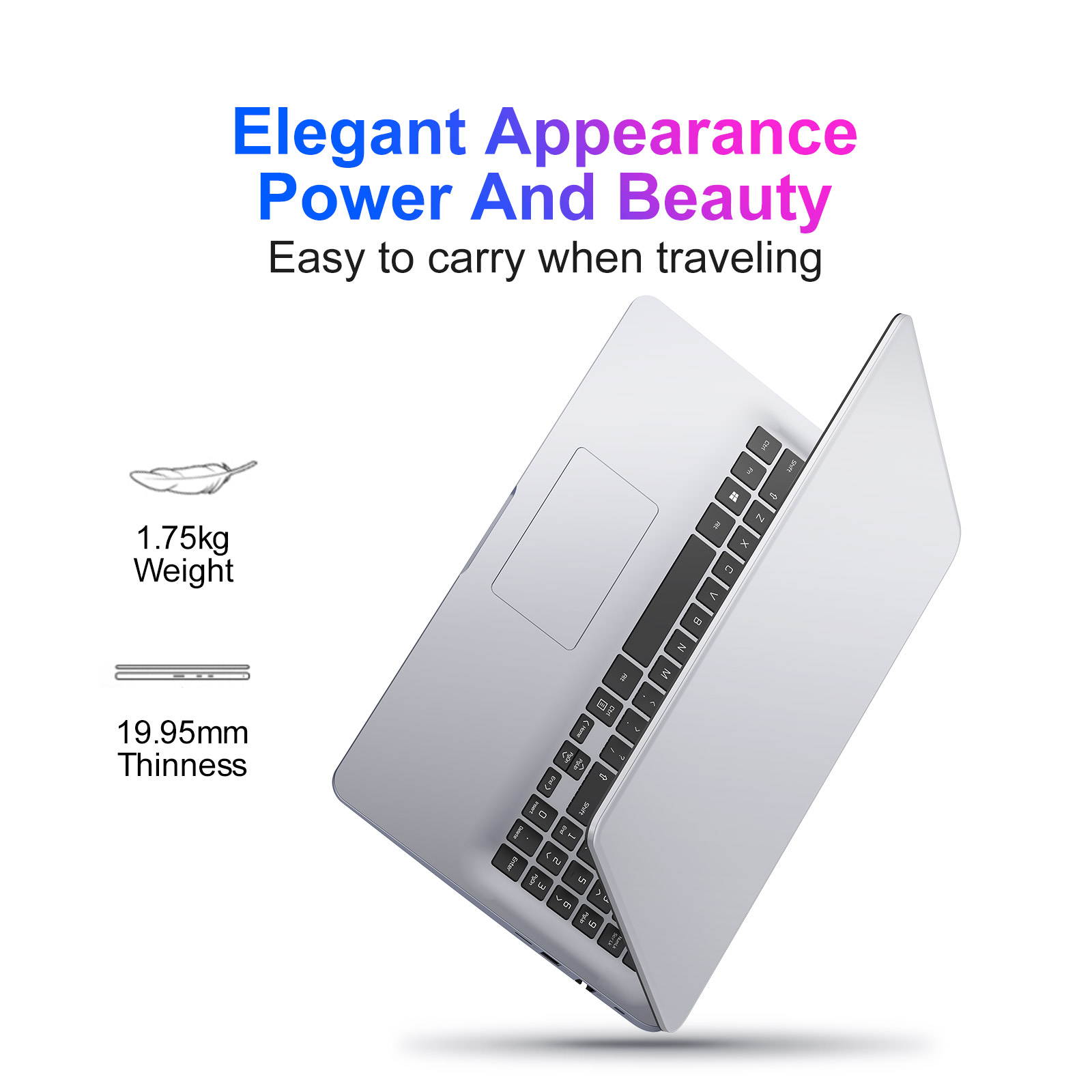 [Local Warranty] MAIBENBEN Laptop MaiBook M543 Ryzen 5 Laptops 15.6" ADS Screen 7nm AMD Ryzen 5 4500U AMD Radeon Graphics 8G DDR4 RAM 512 GB PCI-E SSD+HDD Genuine Windows 10 R5 Notebook Computer