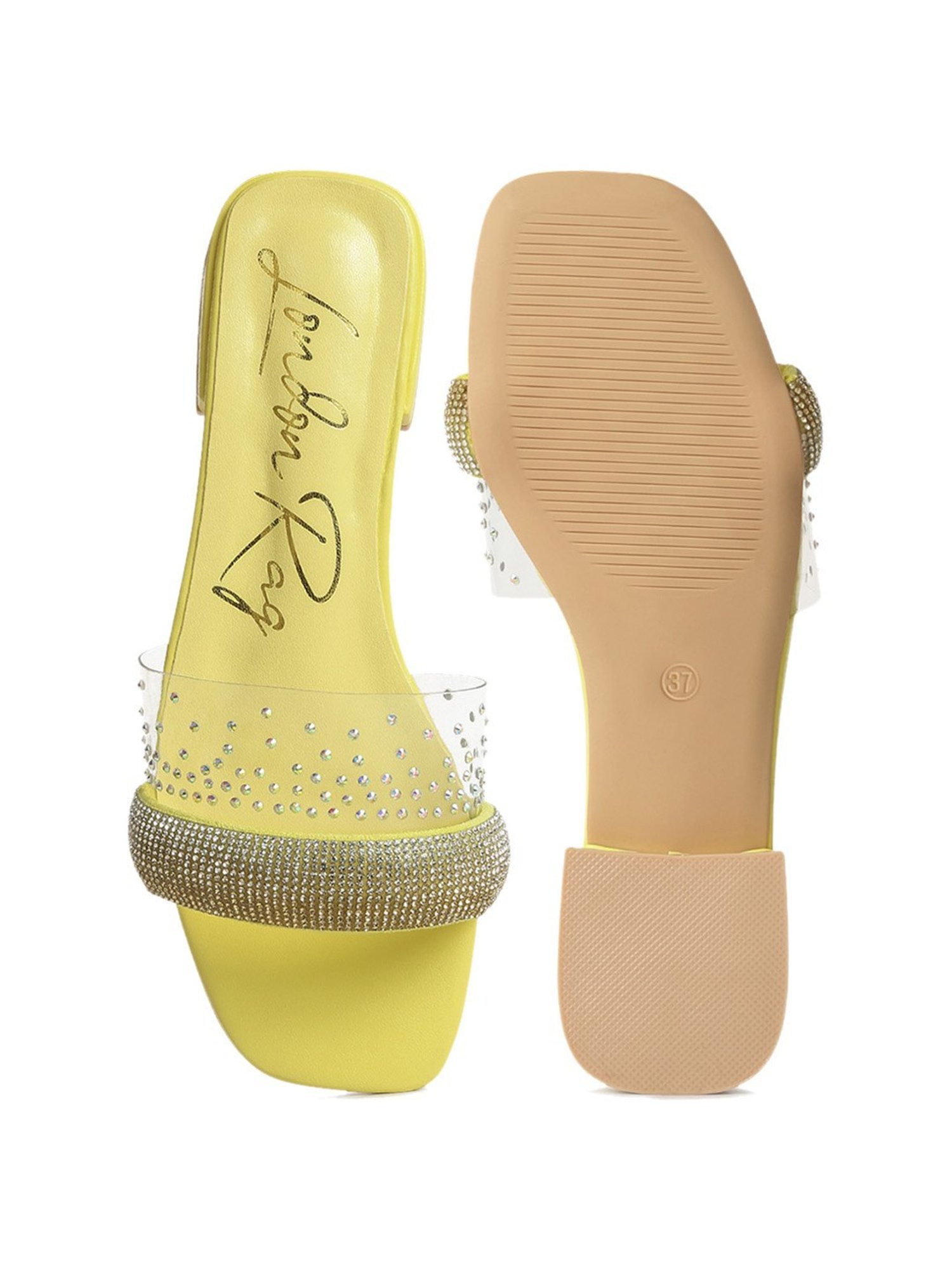 Truffle Collection Women's Golden Flat Ballets