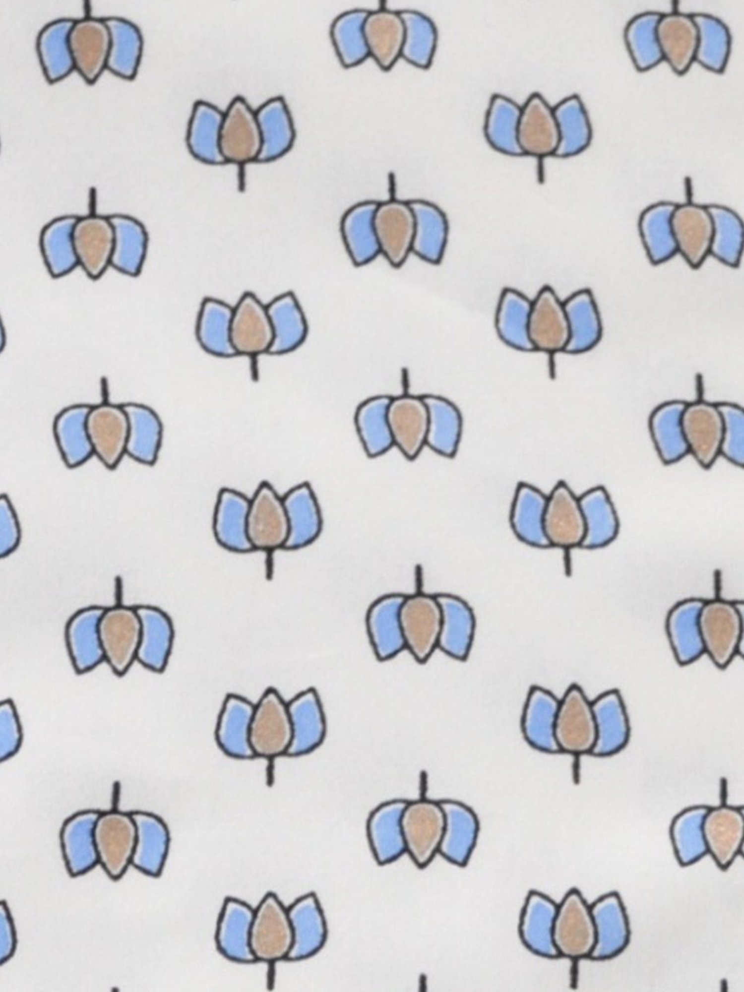 The Baby Atelier White Cotton Fitted Crib sheet