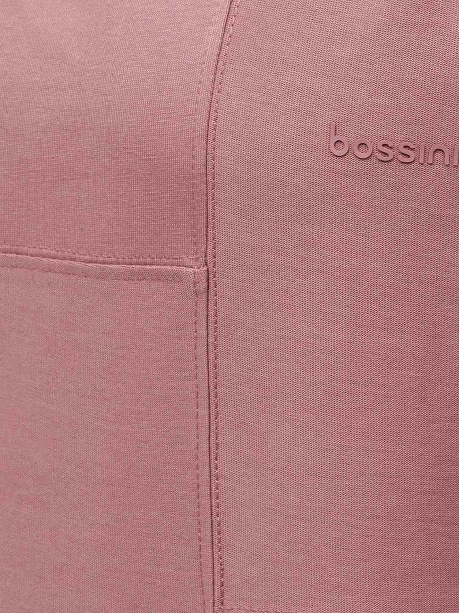 Bossini Pink Cotton Regular Fit T-Shirt