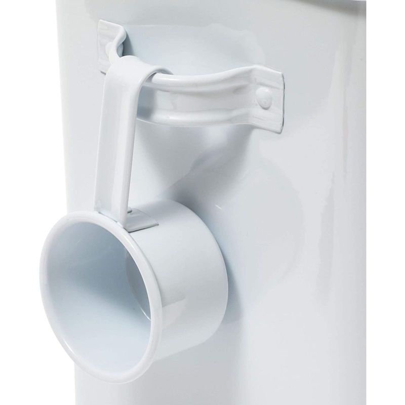 Sterilite 19434303 120 Quart Clear Plastic Storage Container Box and Lid with Blue Latches and Wheels (3 Pack)