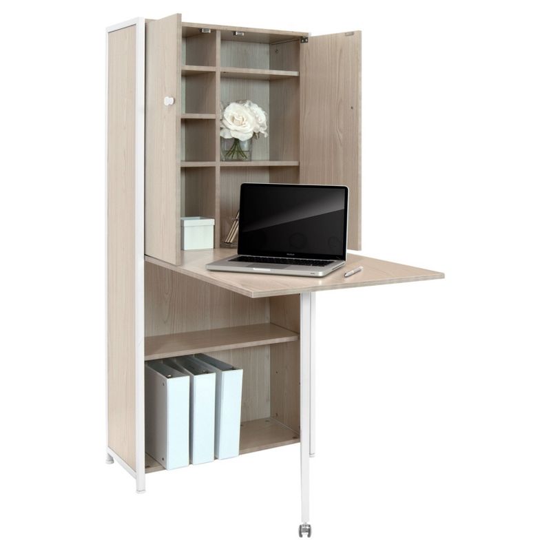 Craft Armoire White - Studio Designs