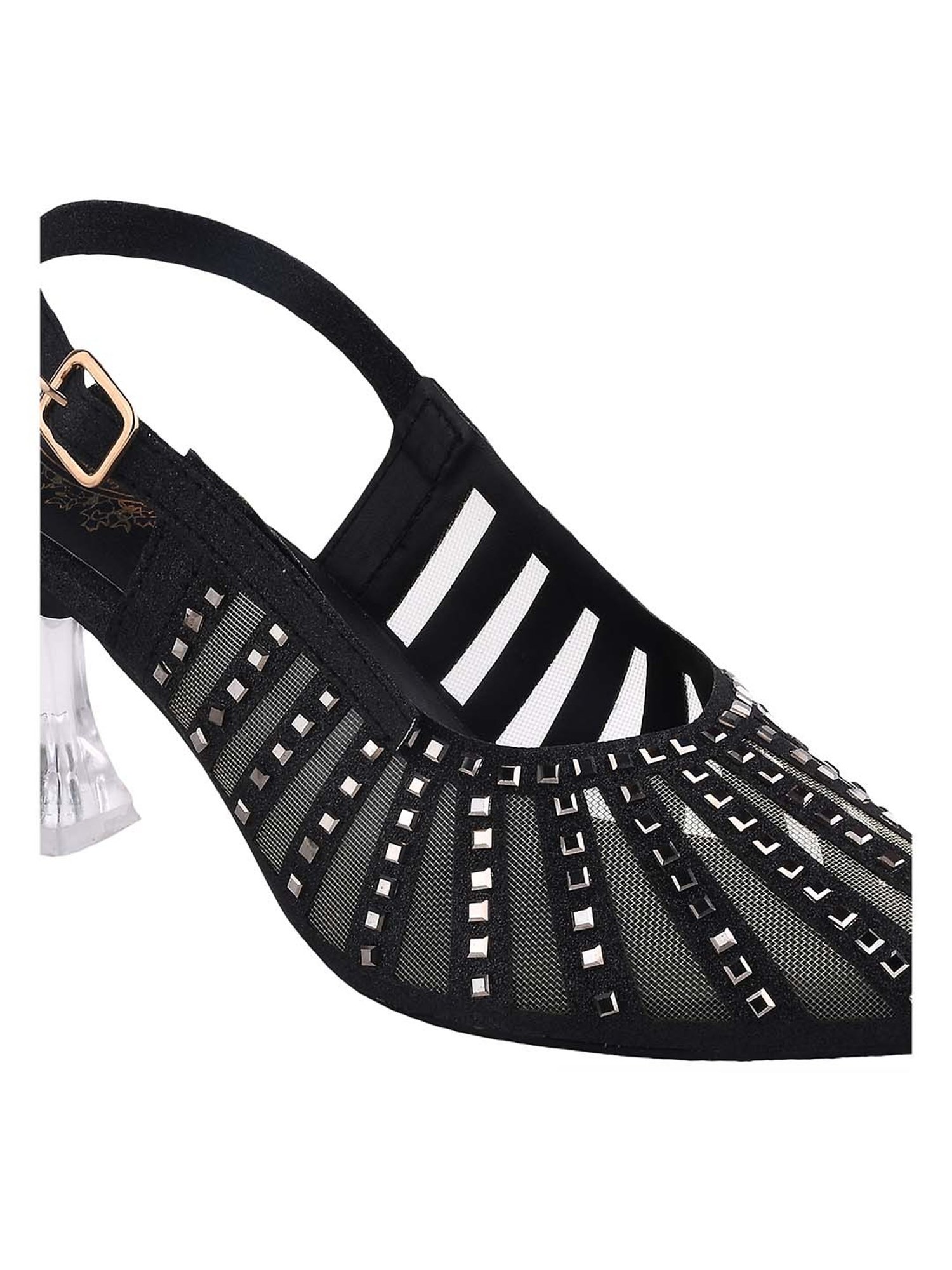 Shoetopia Kids Black Kids Girls Ethnic Sandal