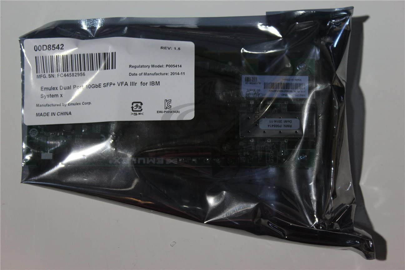 QNAP SP-E10G-SFP+-DAC Dual-Port 10GbE Card for TS-x79, SFP+ DAC, Emulex OCe11102-NX (SP-E10G-SFP+-DAC)