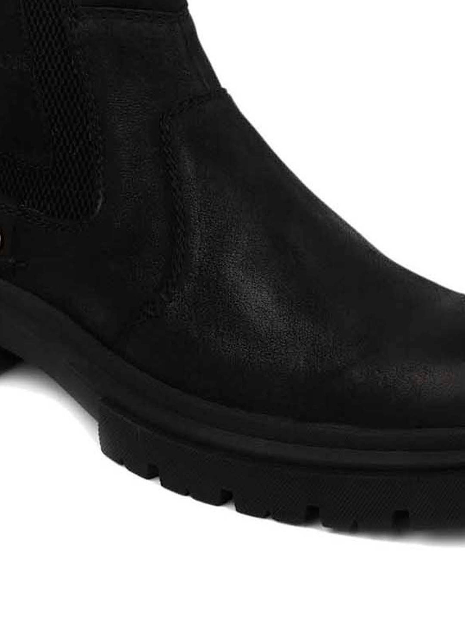 EZOK Men's Black Chelsea Boots