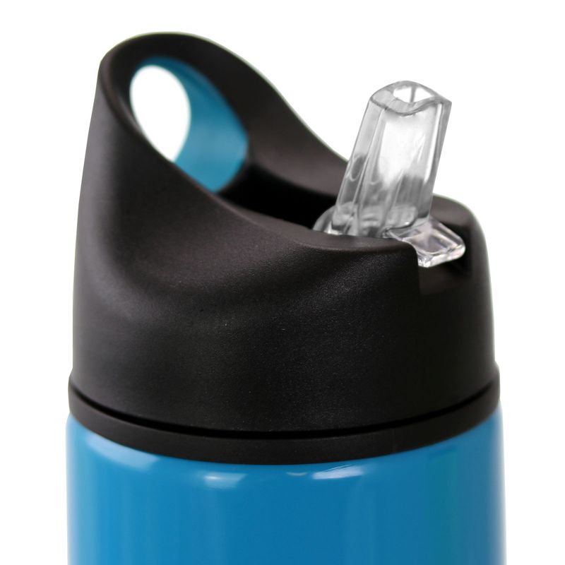 Gibson Home Bluewater 3 Piece 31 Ounce Stainless Steel Hydration Water Bottle Set