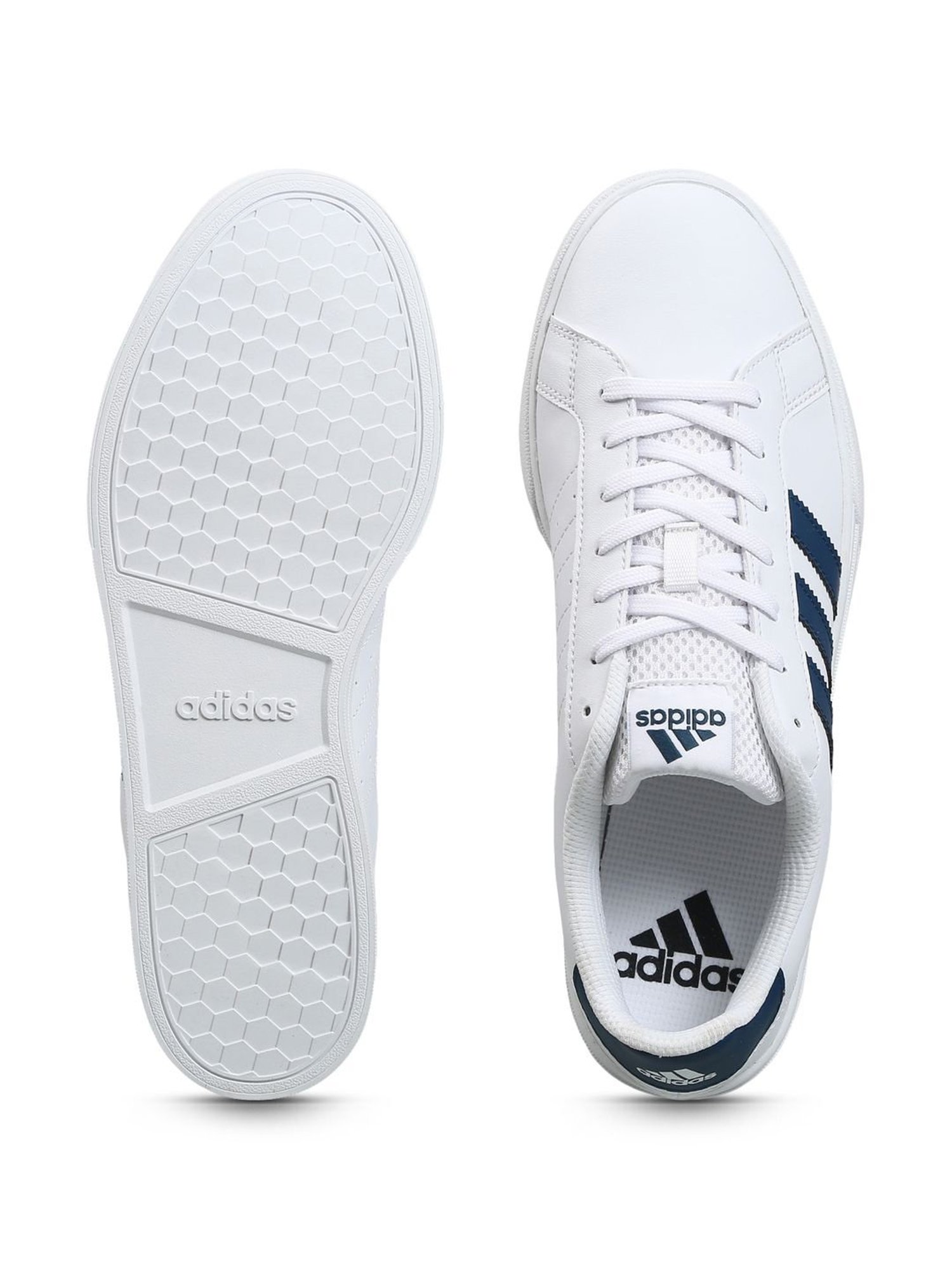 Adidas Men's Street Stunner White Skateboarding Shoes