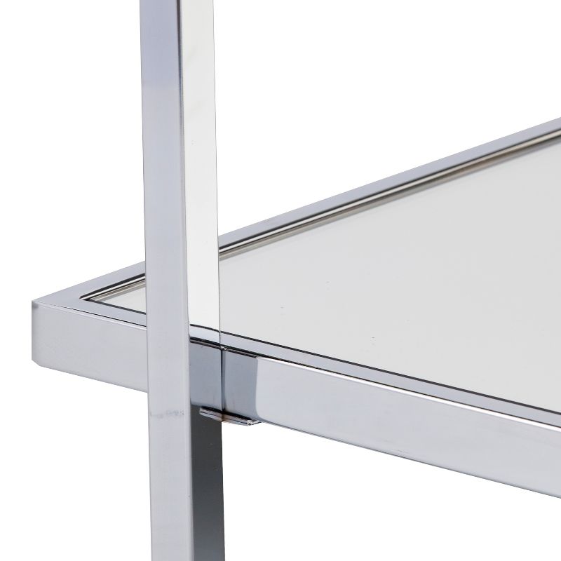 Coretta Faux Marble Cocktail Table White - Aiden Lane