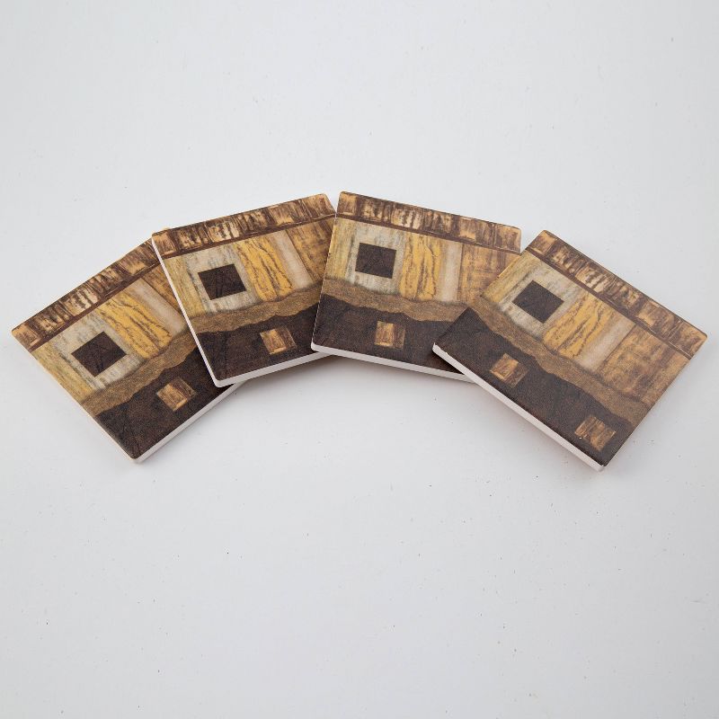 Thirstystone Stone on the Ground 4 Piece Occasions Coaster Set