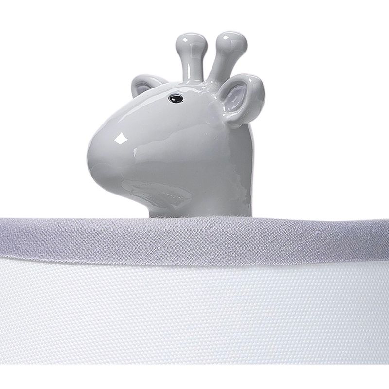 18" 2-Light Luna Clamp Arm Table Lamp with Mushroom Shade Matte Black - Globe Electric