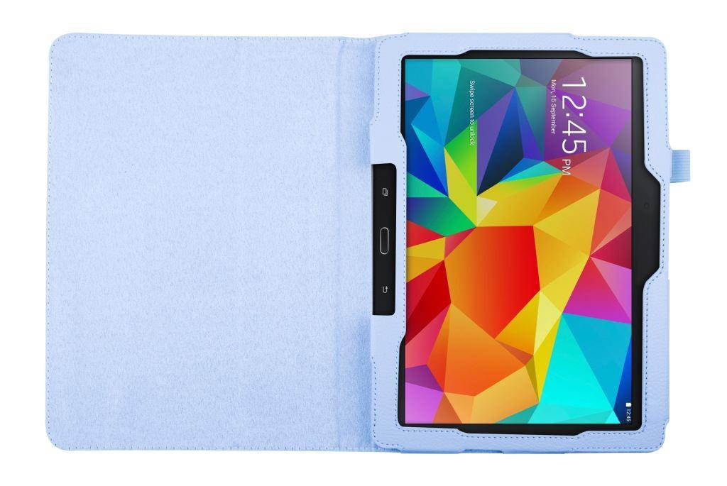 Hellfire Trading Magnetic PU Leather Case for Samsung Galaxy Tab 4 10.1" T530 - White