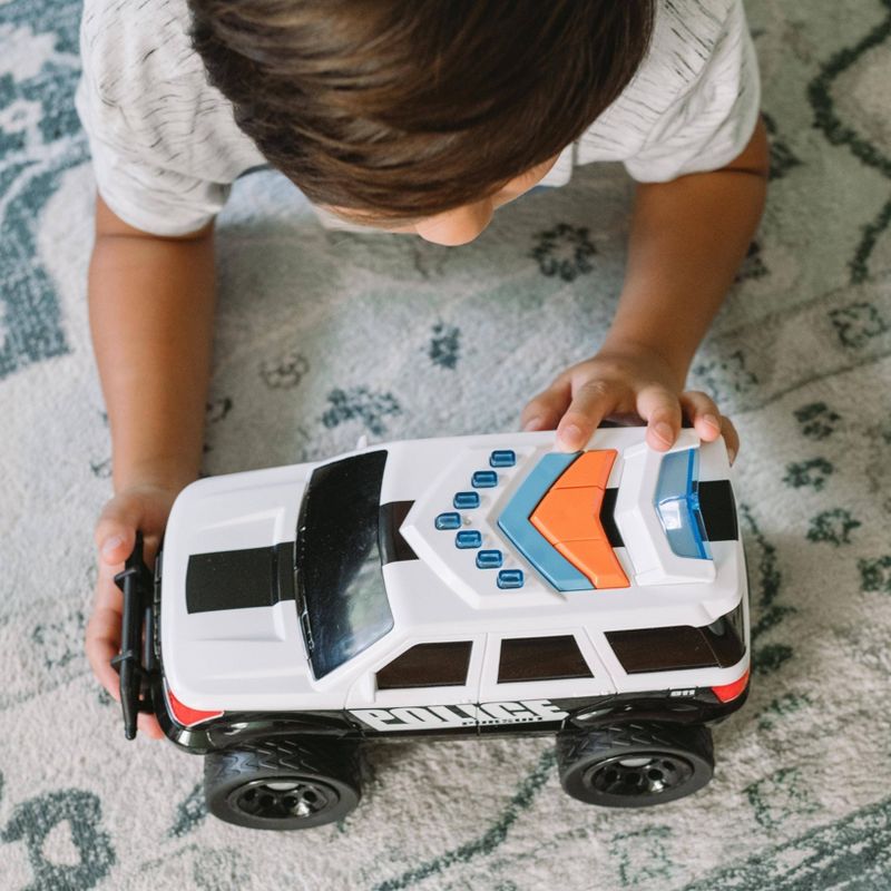 Maxx Action Large Police SUV Lights & Sounds Motorized Rescue Vehicle