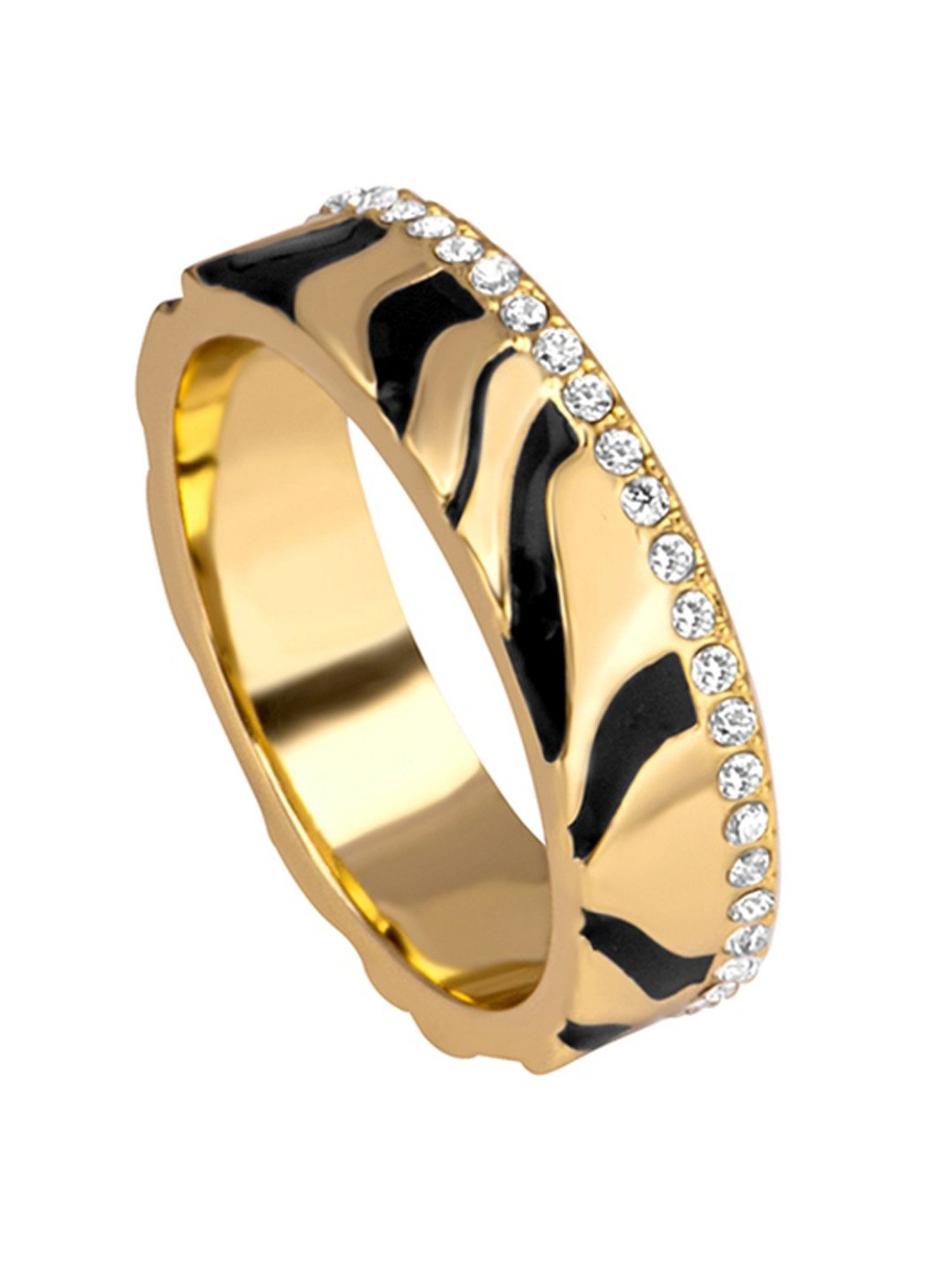 Roberto Cavalli Golden RC Zebra Band