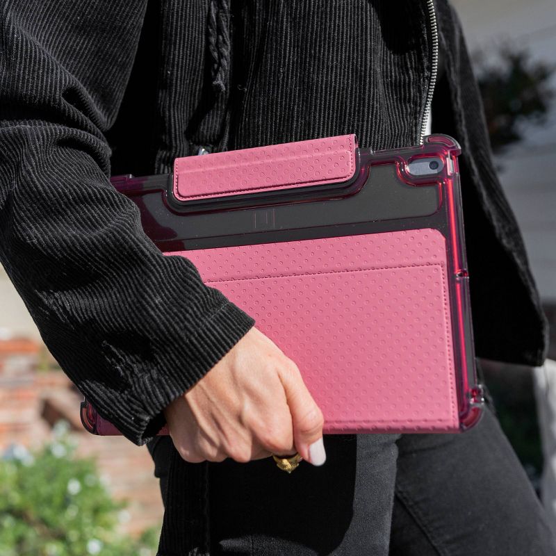 (U) by UAG Apple iPad (7th/8th Gen) 10.2-inch Lucent Case - Aubergine/Dusty Rose