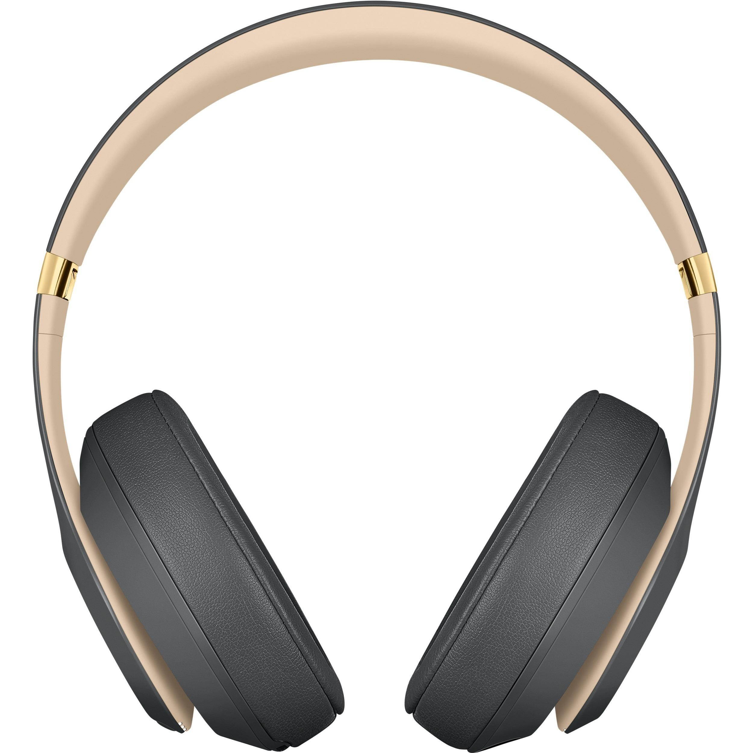 Beats Noise Cancelling Over-Ear Studio3 Wireless Headphones The Skyline Collection - Desert Sand (MTQX2LL/A)
