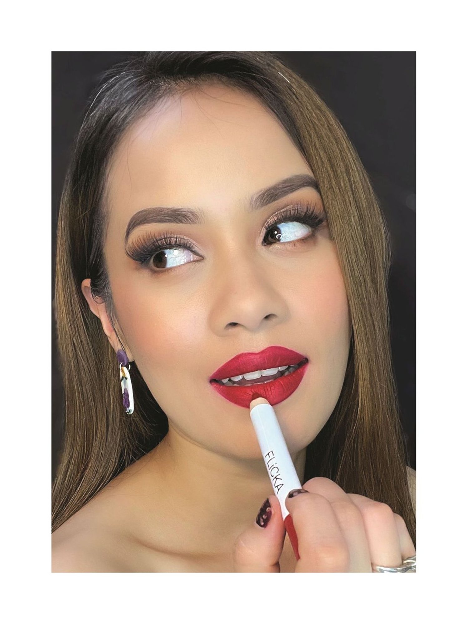 FLiCKA Lasting Lipsence HD Crayon 12 Insta Diva - 10 gm