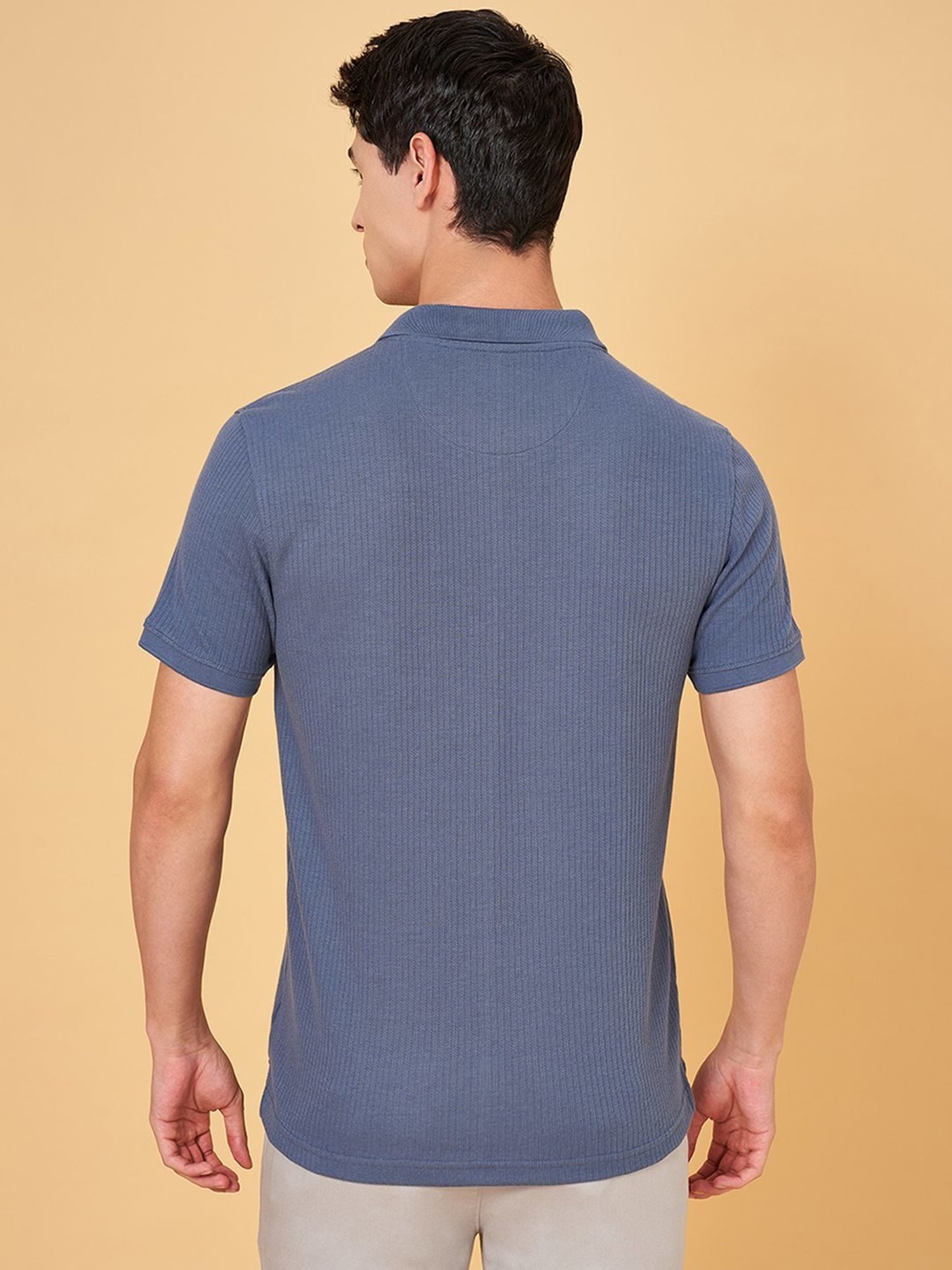 Byford By Pantaloons Pacific Coast Slim Fit Polo T-Shirt