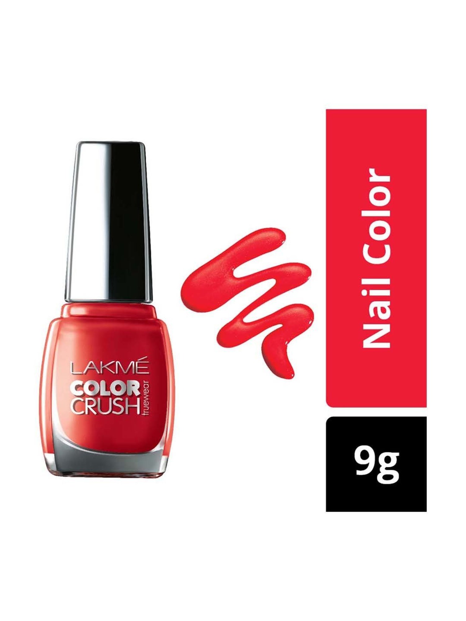 Lakme True Wear Color Crush Nail Color Reds 31 - 9 ml