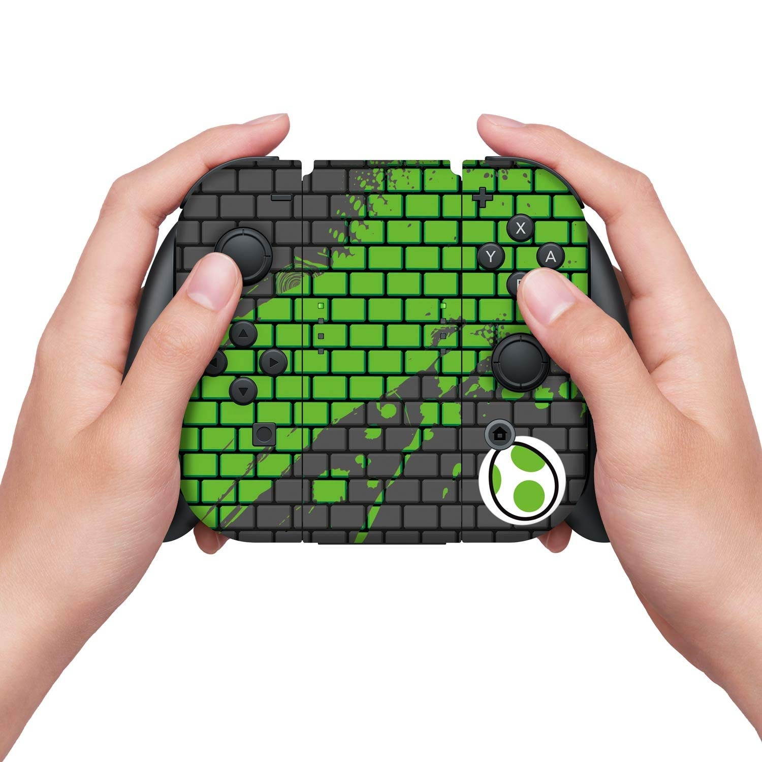 Controller Gear Nintendo Switch Skin & Screen Protector Set - Super Mario - "Yoshi Bricks" - Nintendo Switch