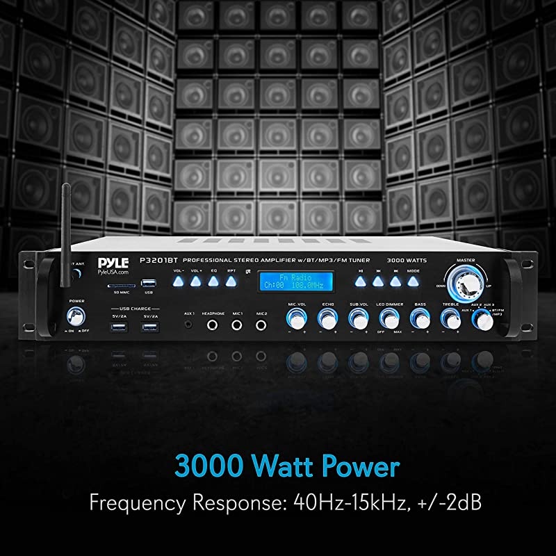 P3201BT Amplifier, Black