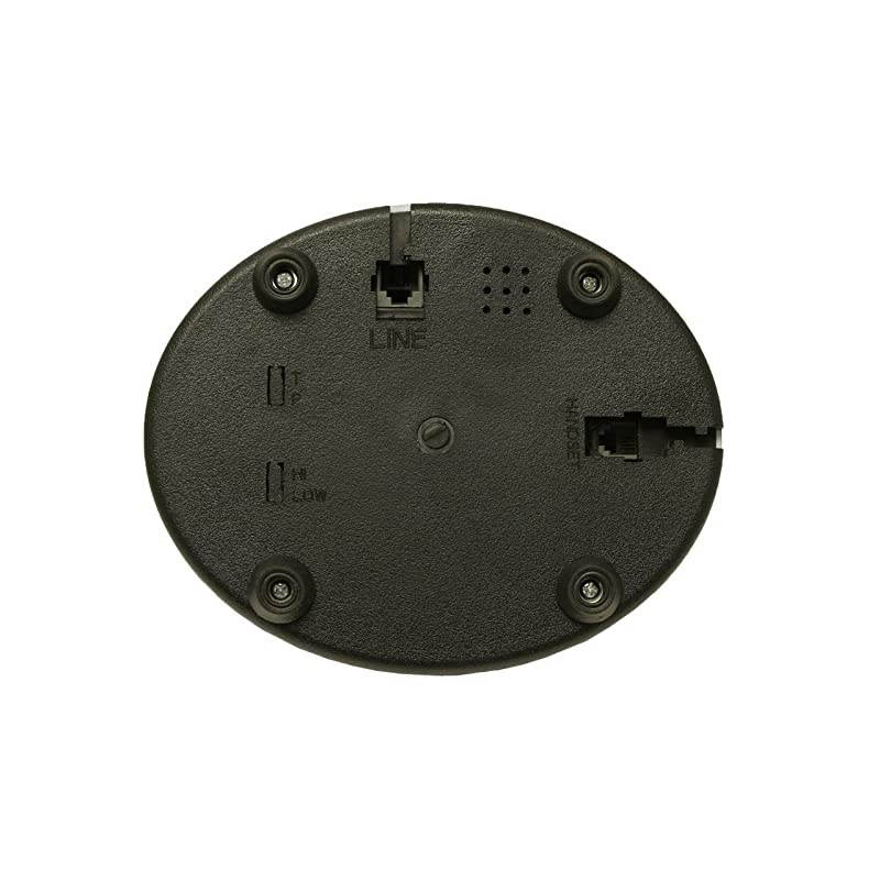 FunkyFon Cable Rotary dial disc Telephone in The sinuous Style of The 1920s with Modern Electronic Bell White