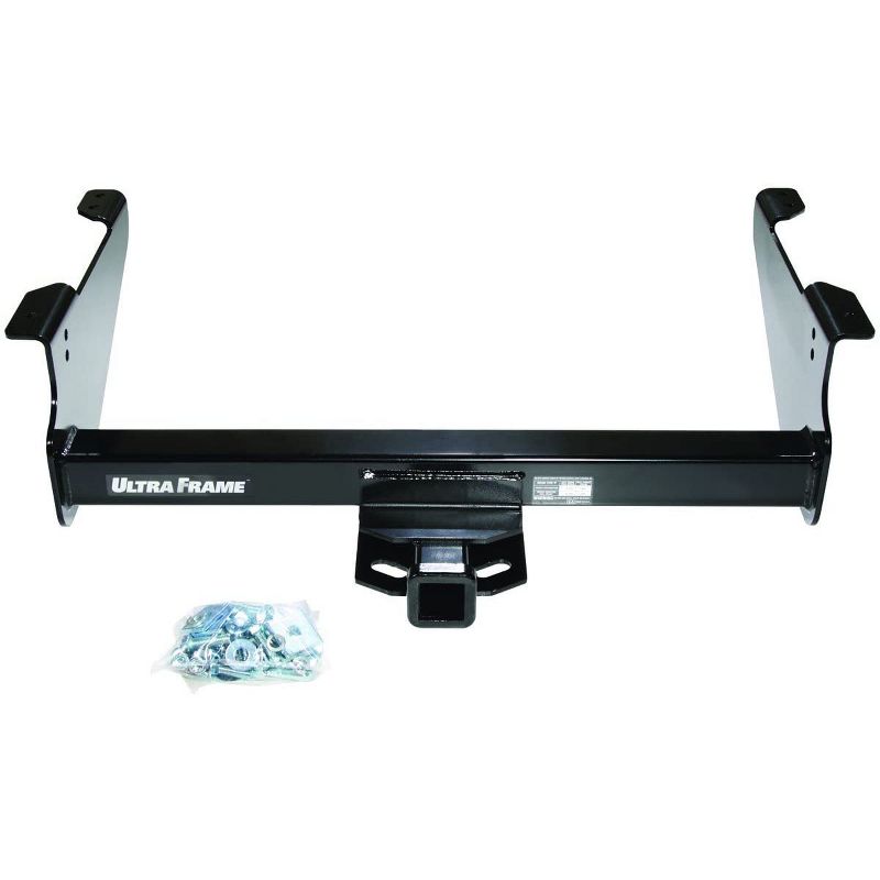 Draw-Tite 41929 Custom Class V 2 Inch Square Receiver 12,000 Pound Gross Tongue Weight Tow Trailer Hitch for Select Dodge and RAM Vehicles