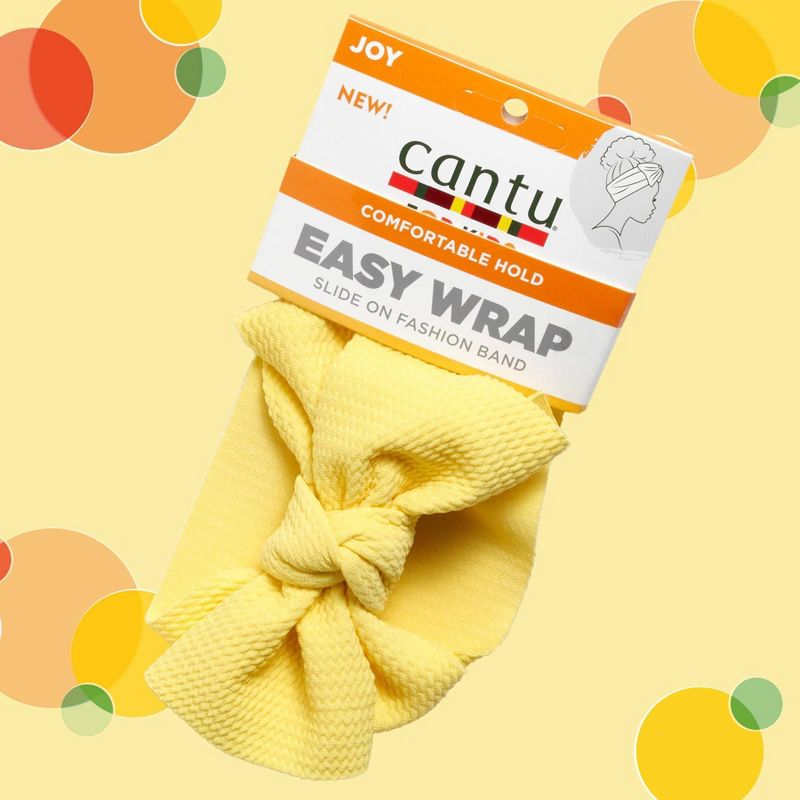 Cantu Textured Kids' Easy Wrap with Bow