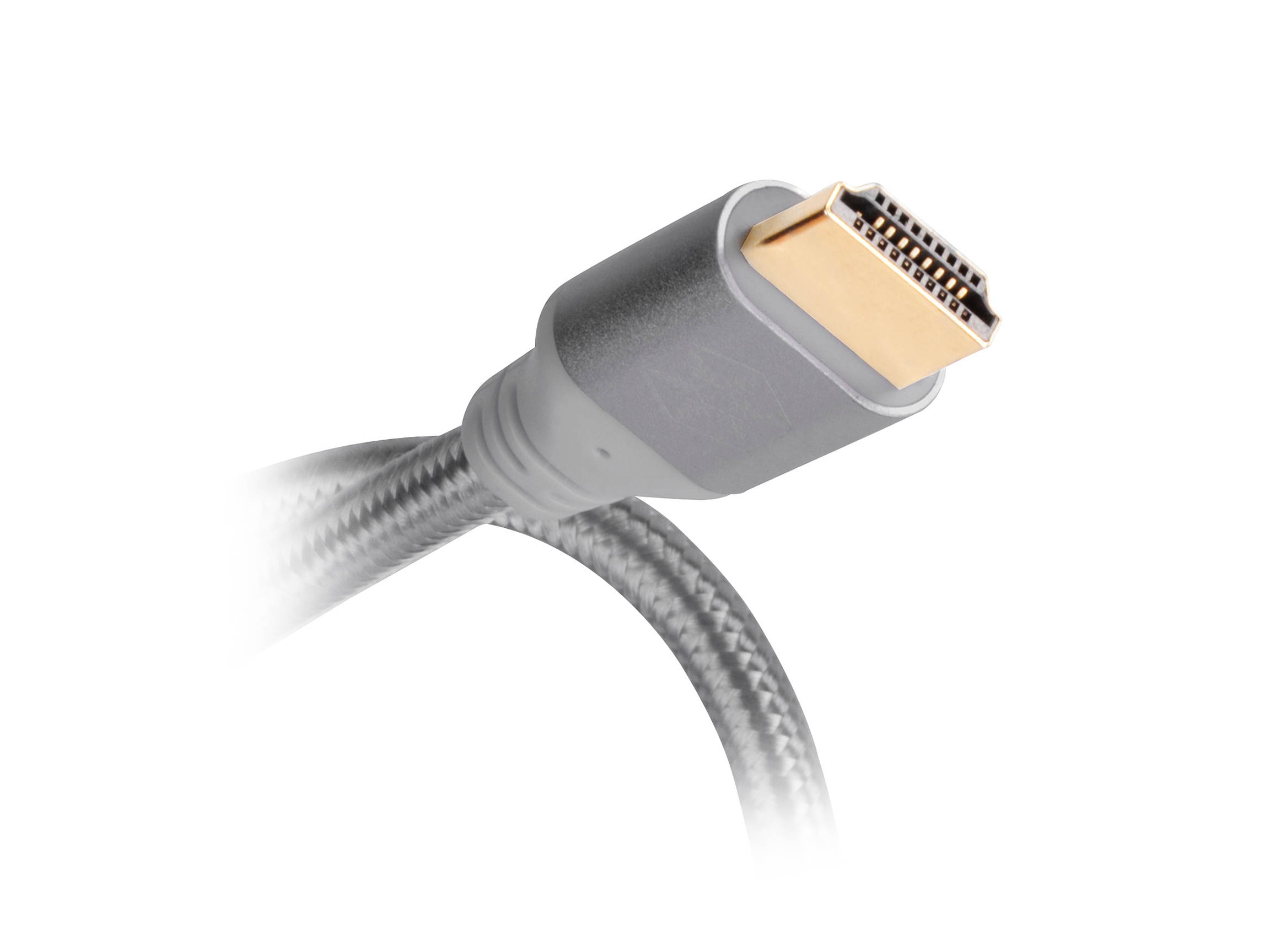 SilverStone HDMI Cable 4k Resolution at 60 Hz, with HDMI 2.0b Certification in Gold Color CPH01G-1800