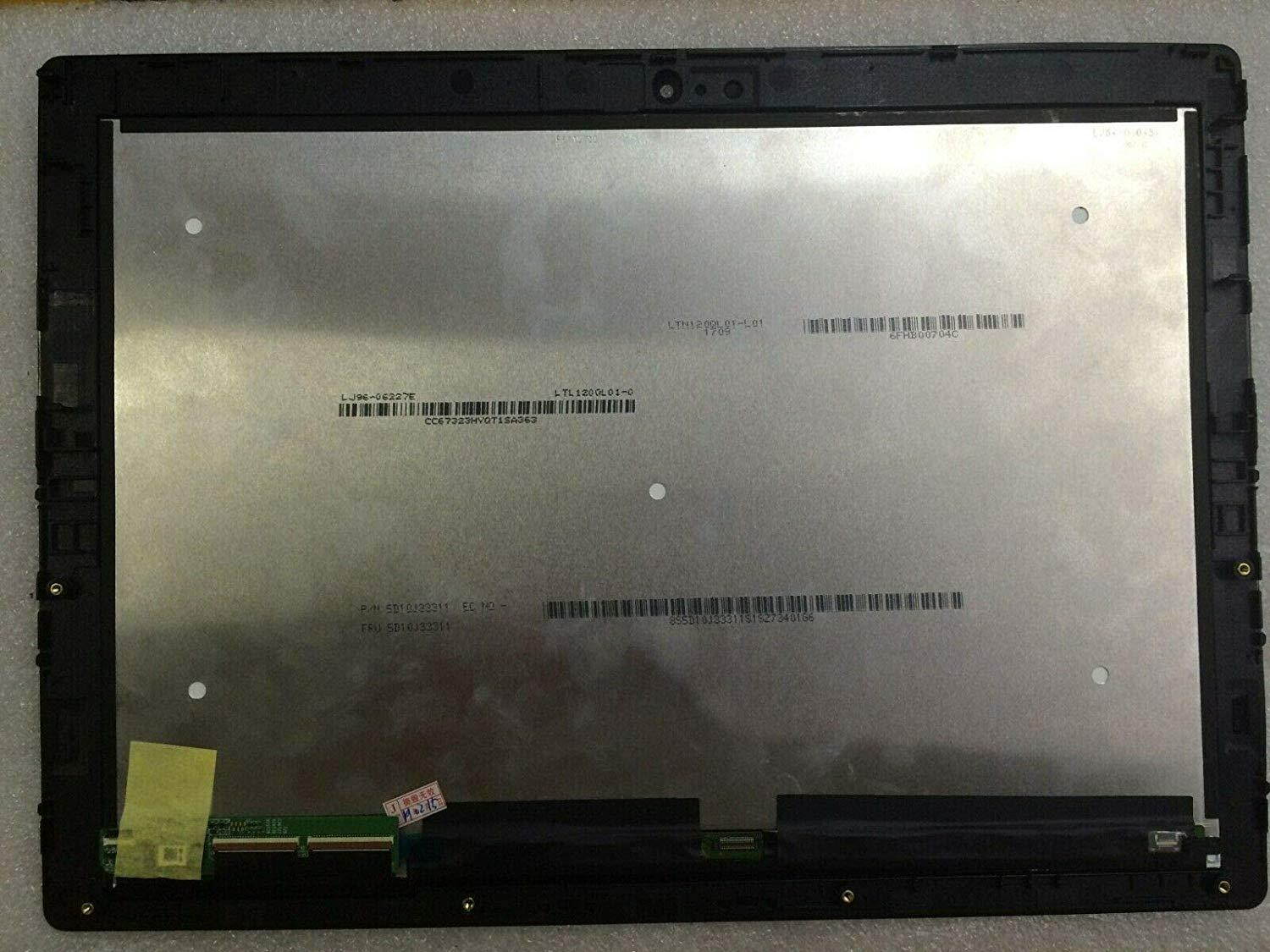 12" 2160x1440 LCD LED Touch Screen Digitizer Assembly + Bezel LTL120QL01 for Lenovo Miix 700-12ISK
