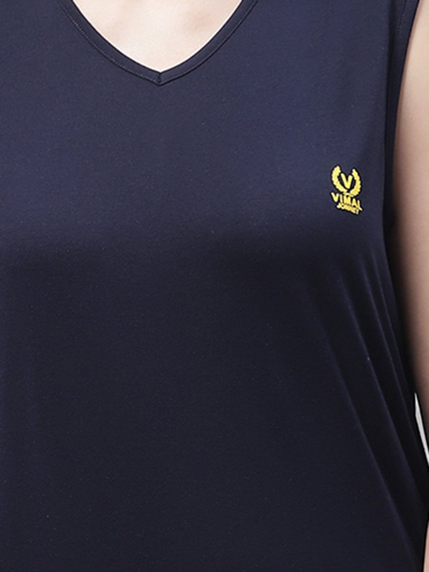 Vimal Jonney Multicolor Cotton T-Shirt - Pack of 3