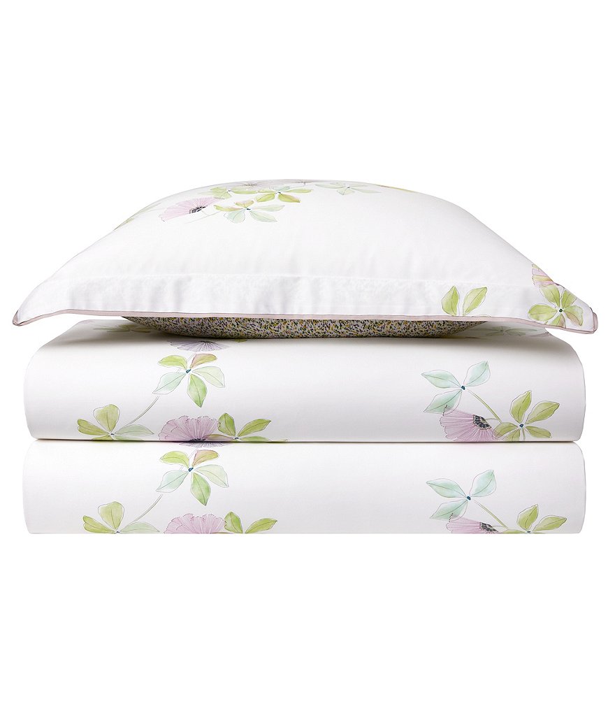 Yves Delorme Floral Epure Duvet Cover