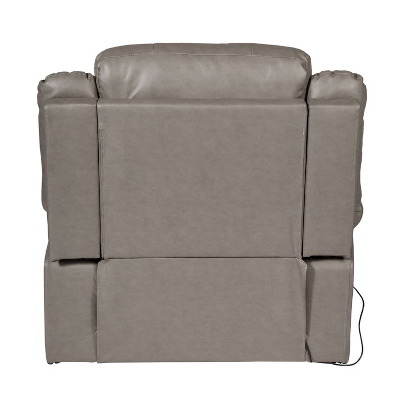 Lincoln Power Recliner Gray - Relaxzen