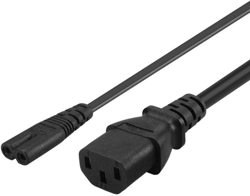 Tekit C14 to C13+NEMA 5-15R Y Splitter Power Plug Cord,Single IEC 320 C14 Male to C13+Nema 5-15R Female Splitter Adapter Cable Cord ,1ft /30mm