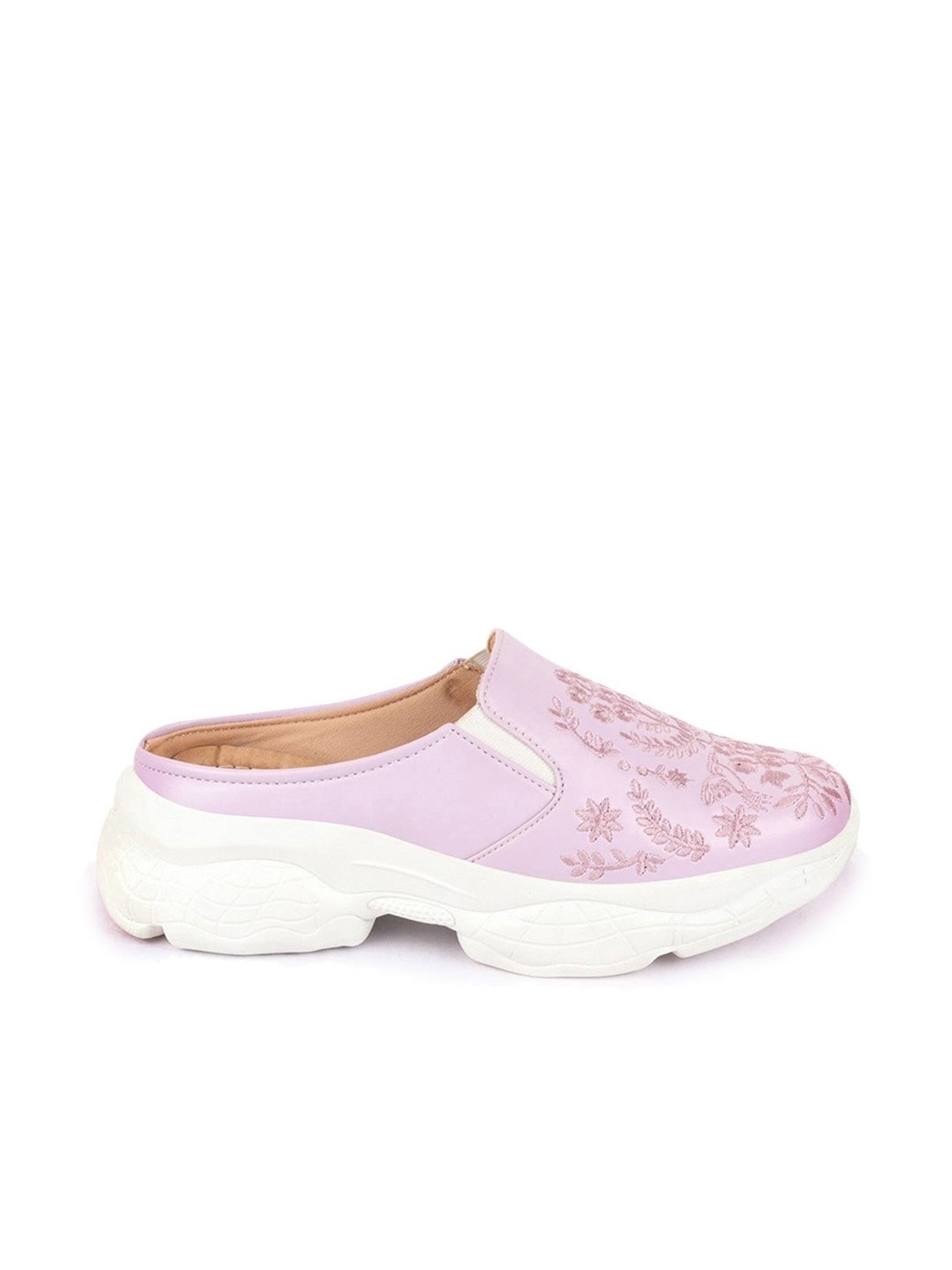 Fausto Women's Purple Mule Shoes