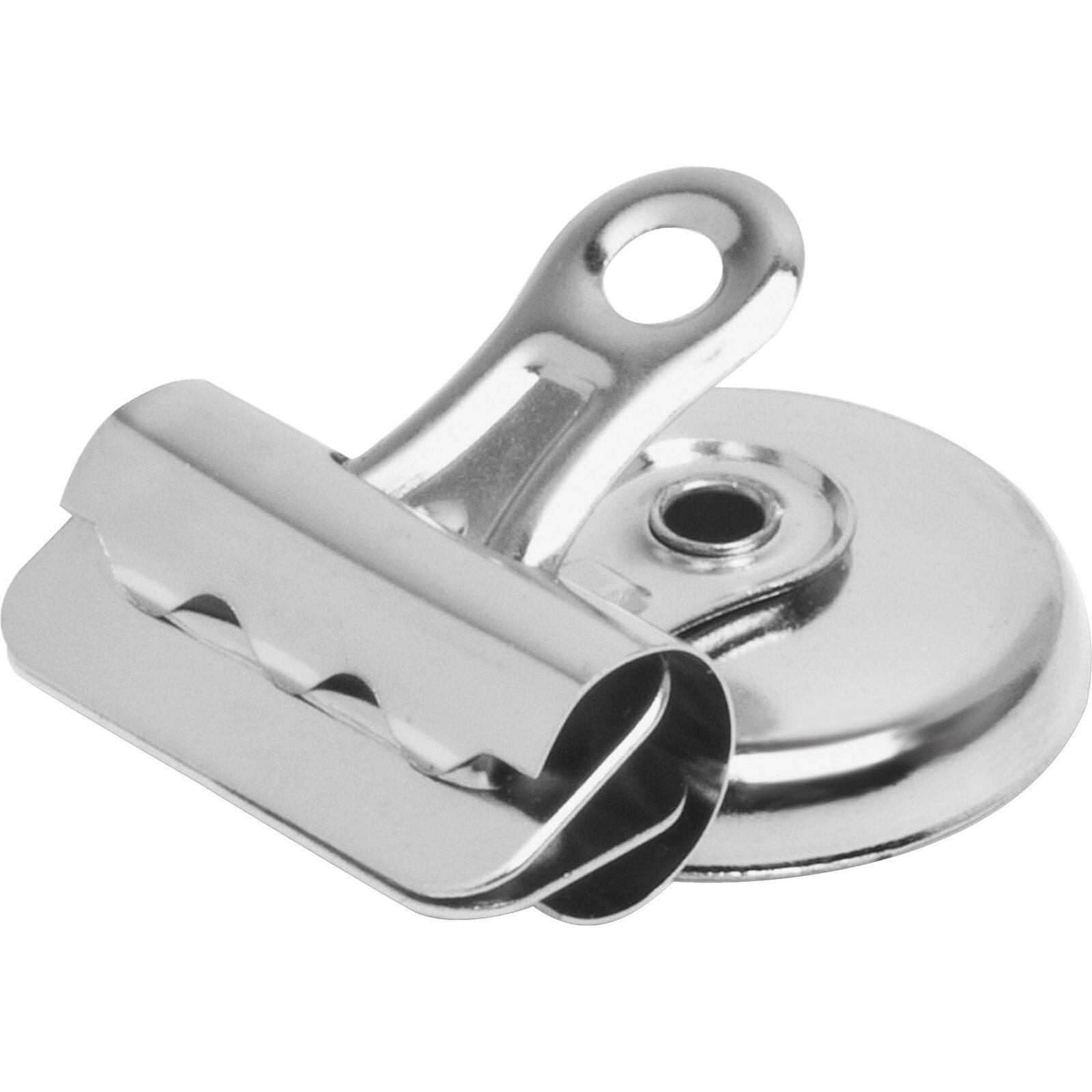 Sparco Bulldog Magnetic Clip - 1" Length X 1.25" Width - 18 / Box - Silver