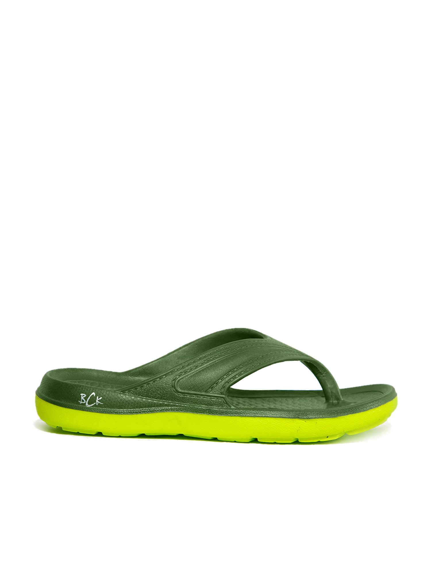 Buckaroo Men's KOFI Green Thong Sandals