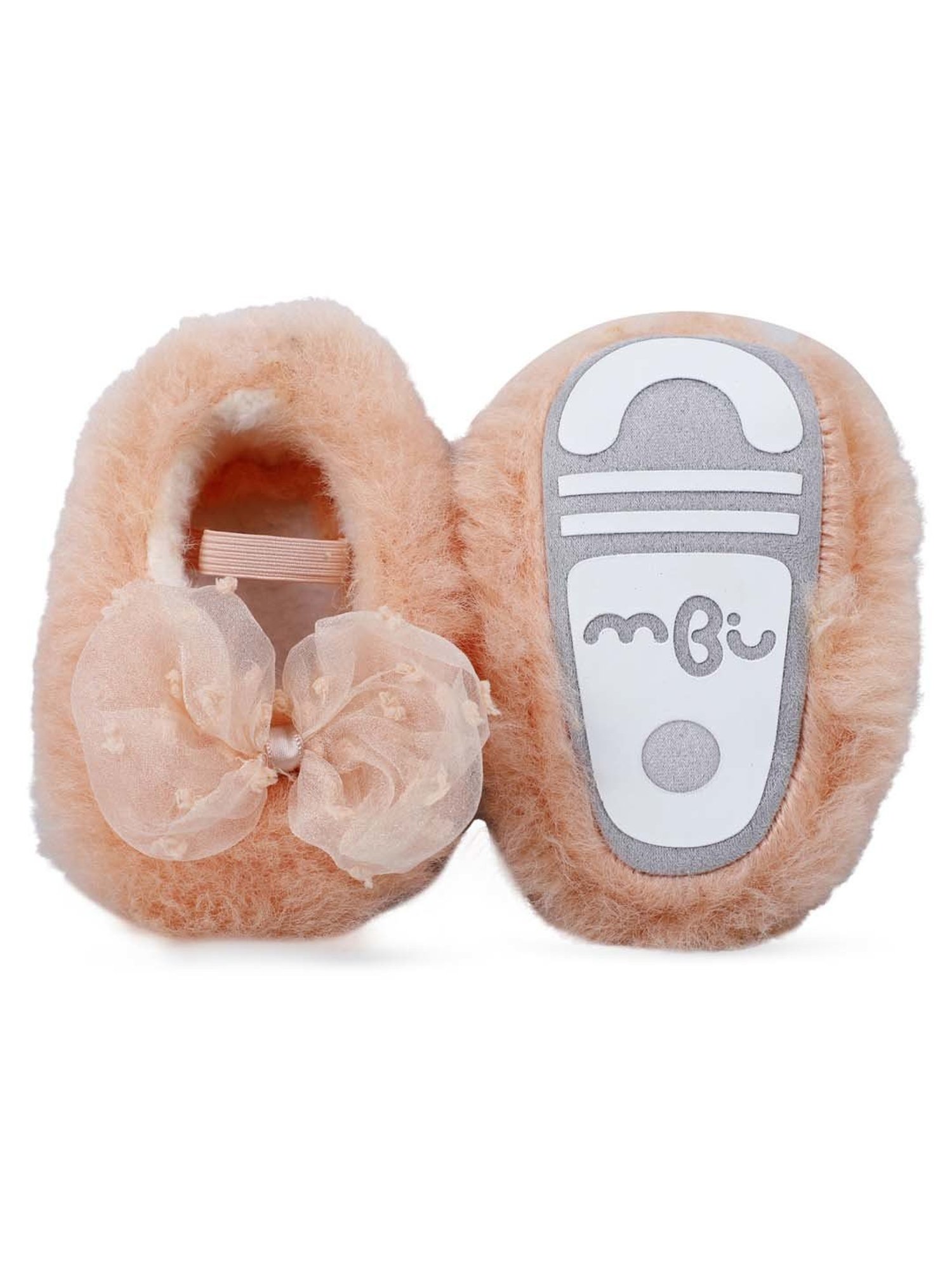 Baby Moo Kids Peach Casual Booties