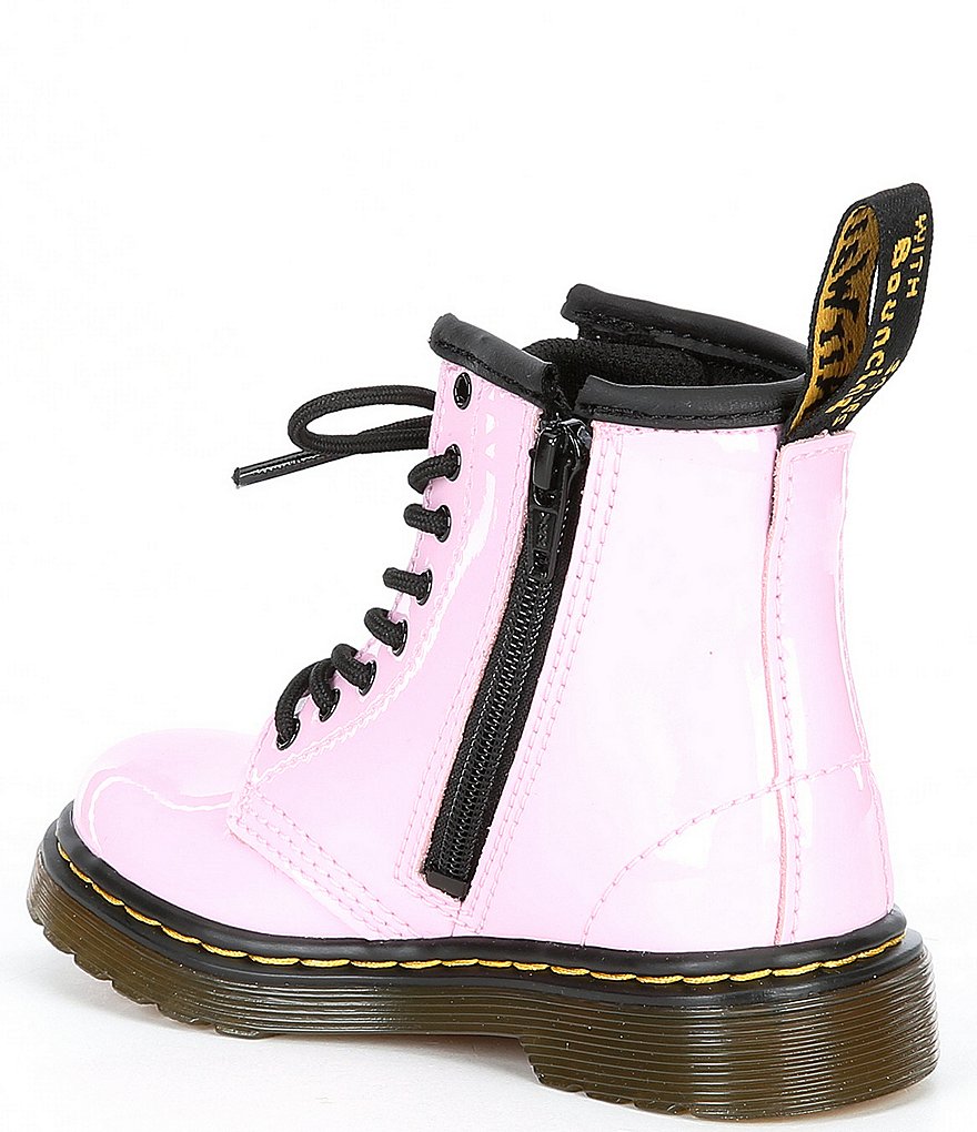 Dr. Martens Girl's 1460 Side-Zip Glitter Boots (Infant)