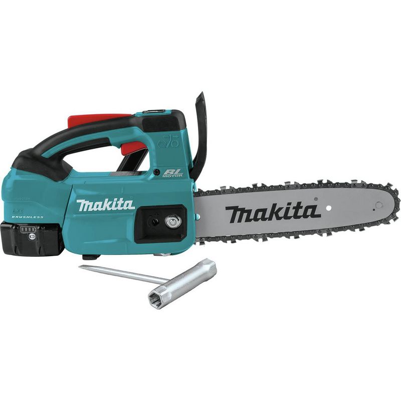 Makita XCU06T 18V LXT Lithium-Ion Brushless Cordless 10 in. Top Handle Chain Saw Kit (5.0Ah)