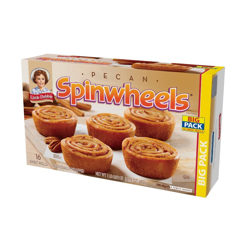 Little Debbie Pecan Spinwheels - 16ct/16.92oz