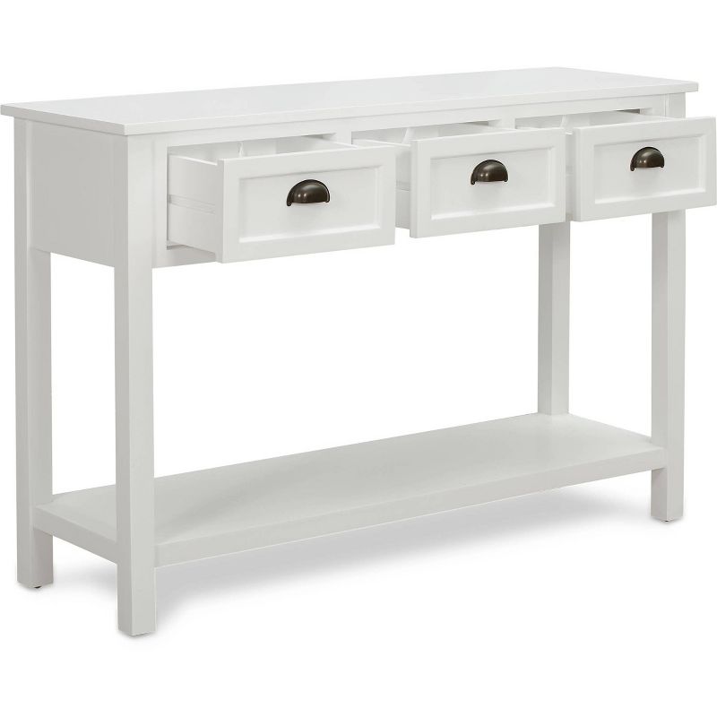 Lockwood Console Table White - Finch