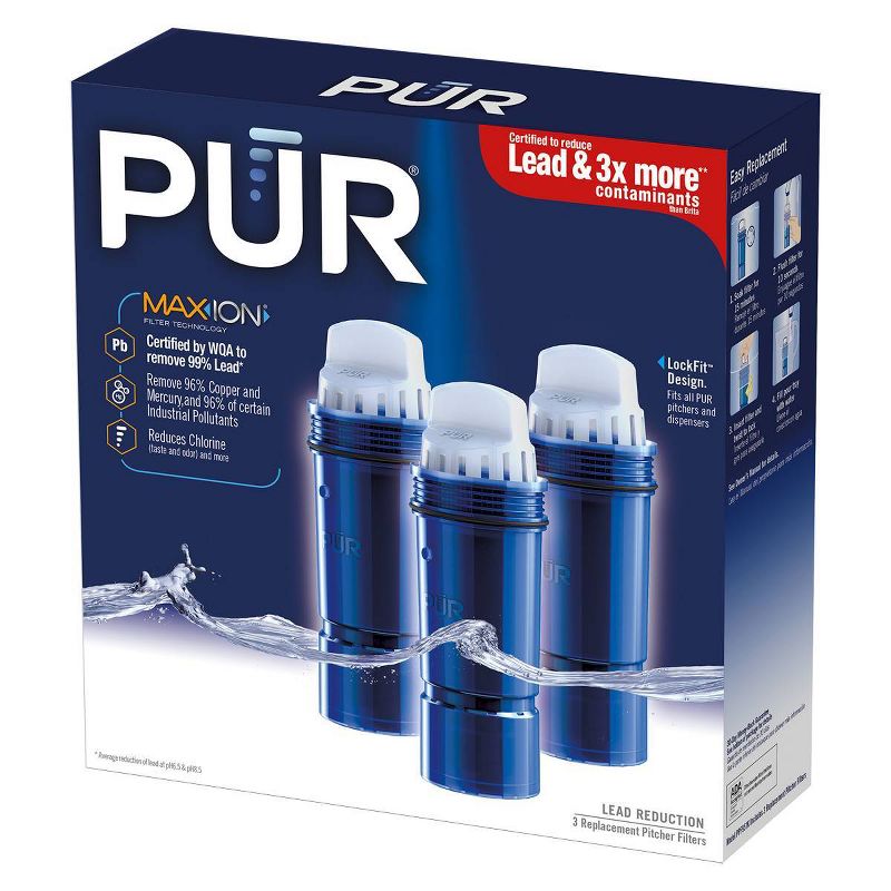 PUR Lead Reduction Water Pitcher Filter 3pk - PPF951K3