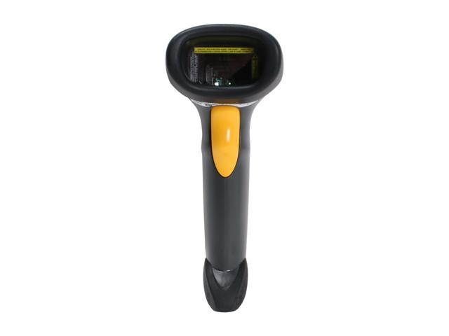 Zebra Symbol LS2208 Corded Handheld 1D Laser Barcode Scanner, USB, RS232, KBW, TGCS (IBM) 46XX over RS485, USB Kit, Black - LS2208-SR20007R-NA