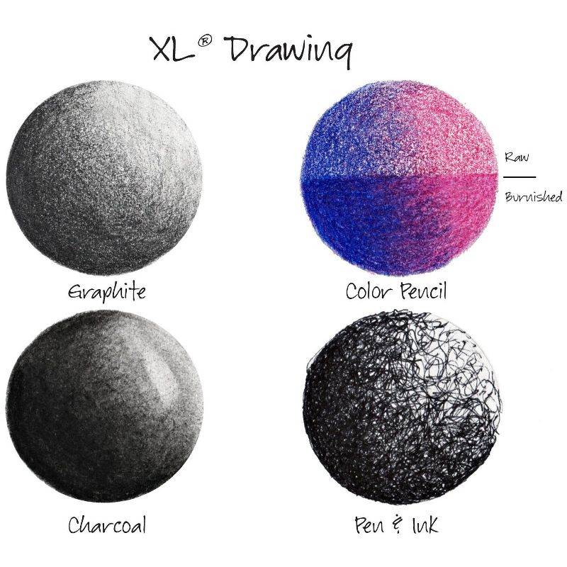 Canson XL Recycled Drawing Paper Pad 9"X12"-60 Sheets 70lb