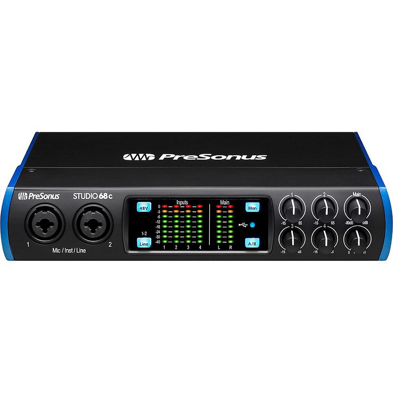 PreSonus Studio 68c USB-C 6x6 Audio/MIDI Interface