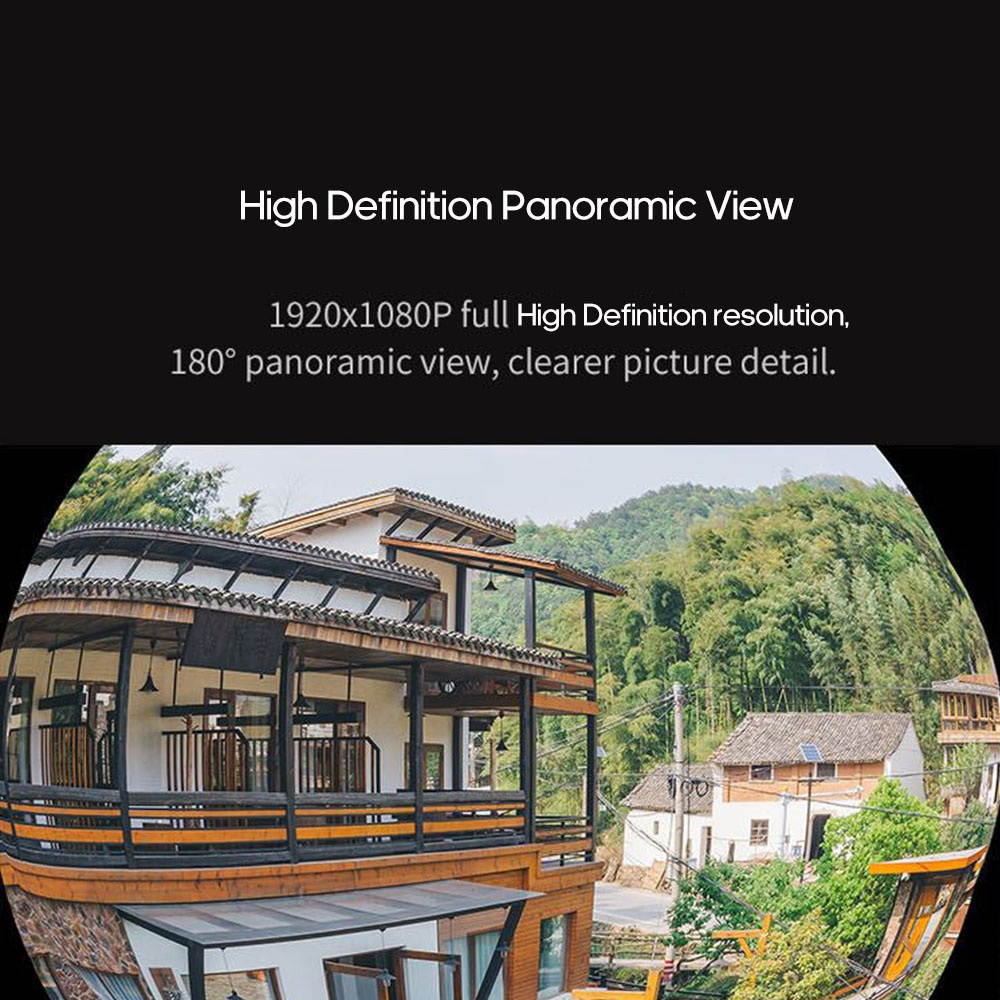 Xiaovv D6 Camera Intelligent 1080P Waterproof IP Camcorder Wall Lamp IR Night Vision Motion Detection Outdoor Camera